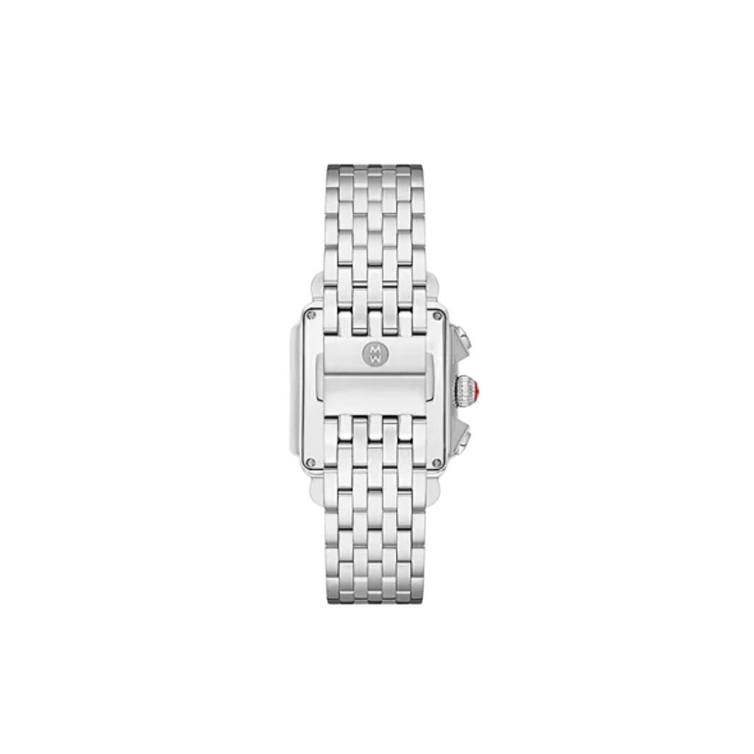 Estate Michele Deco Diamond Stainless Steel Watch – Henri Noël