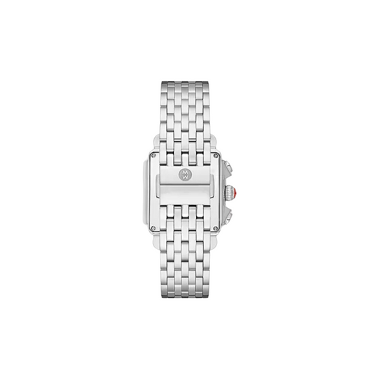Estate Michele Deco Diamond Stainless Steel Watch – Henri Noël