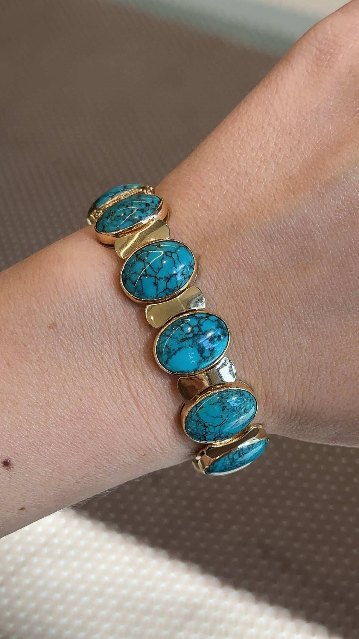 Estate Turquoise Bracelet – Henri Noël