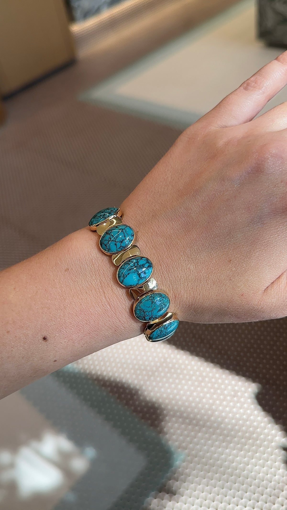 Estate Turquoise Bracelet – Henri Noël