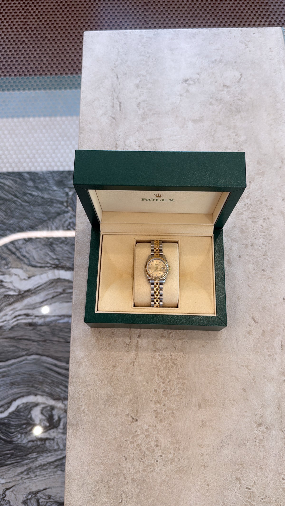 Estate Two Tone Oyster Perpetual Datejust Rolex – Henri Noël
