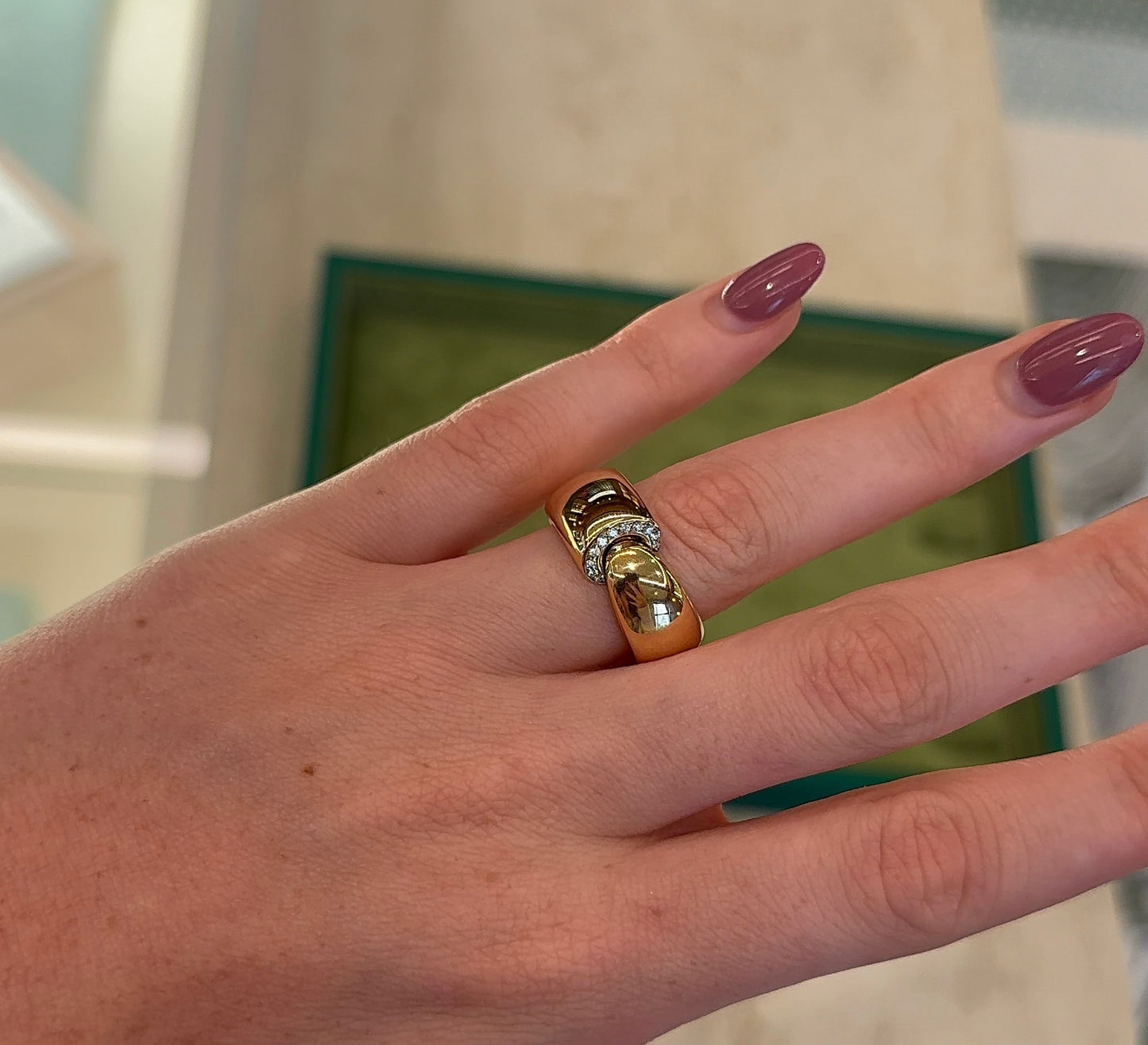 Estate Vhernier Calla Ring