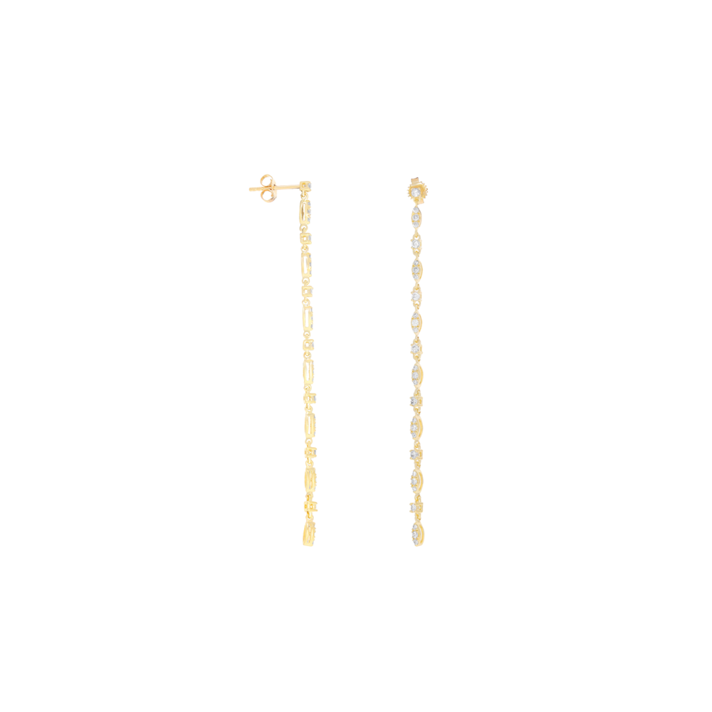 Fancy Diamond Dangle Drops – Henri Noël