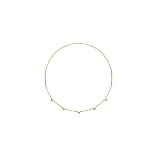Fleur de Marquise Diamond Necklace – Henri Noël