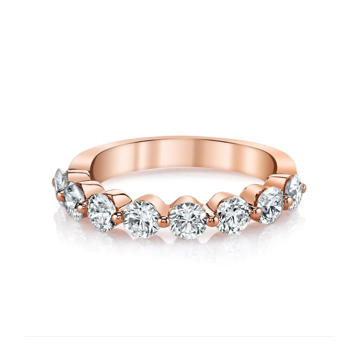 Floating Diamond Ring – Henri Noël