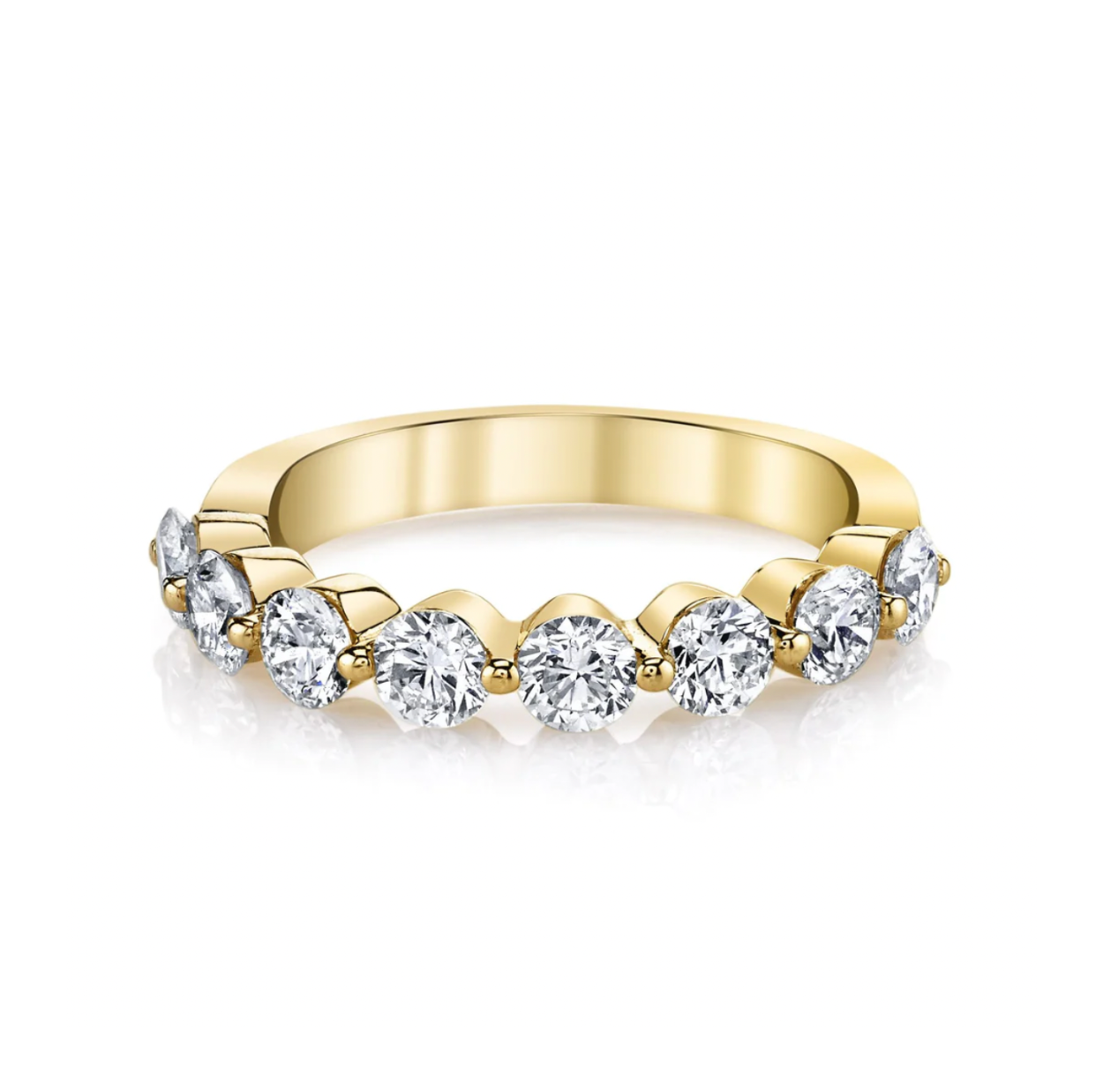 Floating Diamond Ring – Henri Noël