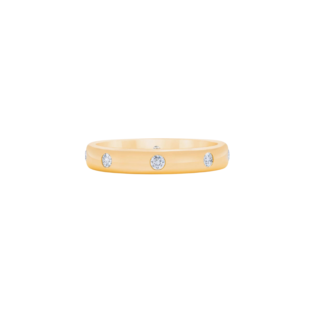 Flush Set Eternity Band – Henri Noël