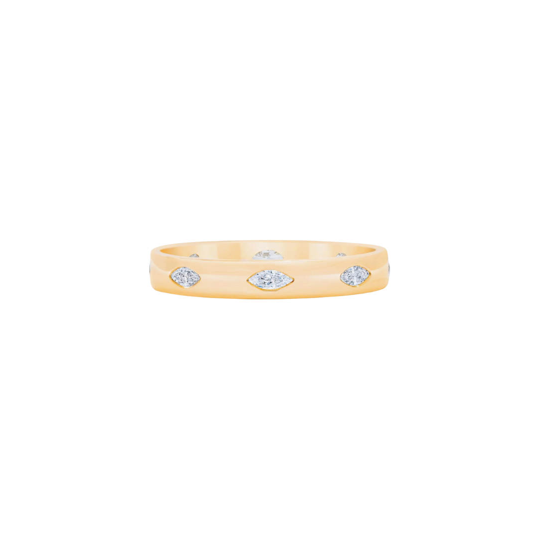 Flush Set Eternity Band – Henri Noël