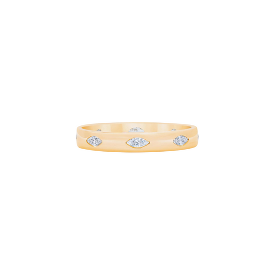 Flush Set Eternity Band – Henri Noël