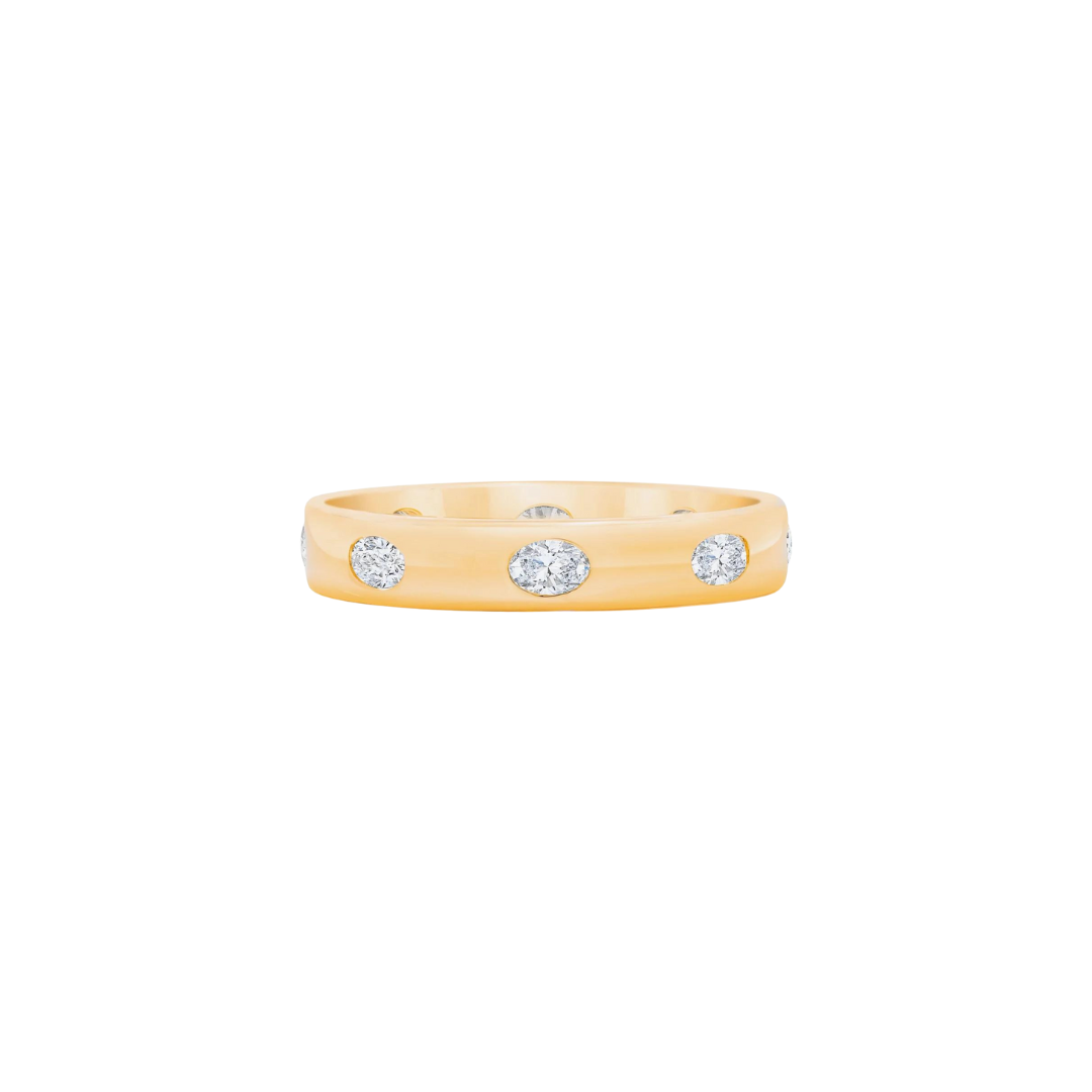 Flush Set Eternity Band – Henri Noël