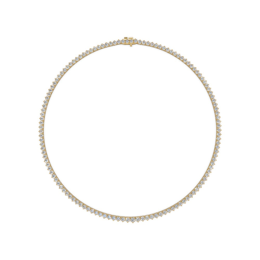 Full Graduated Eternity Tennis Necklace – Henri Noël
