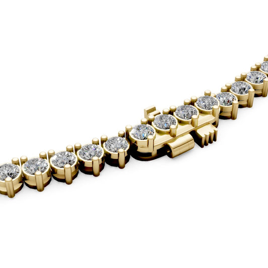 Full Graduated Eternity Tennis Necklace – Henri Noël