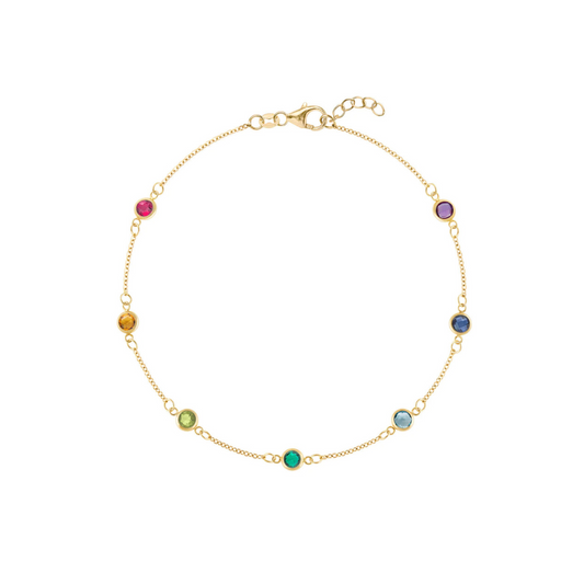 Gemstone by the Inch Bracelet – Henri Noël