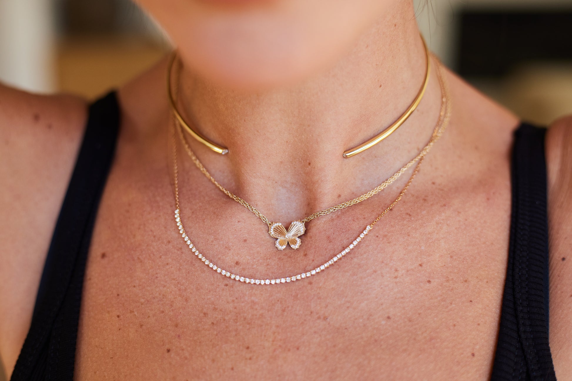 Gold and Diamond Collar – Henri Noël