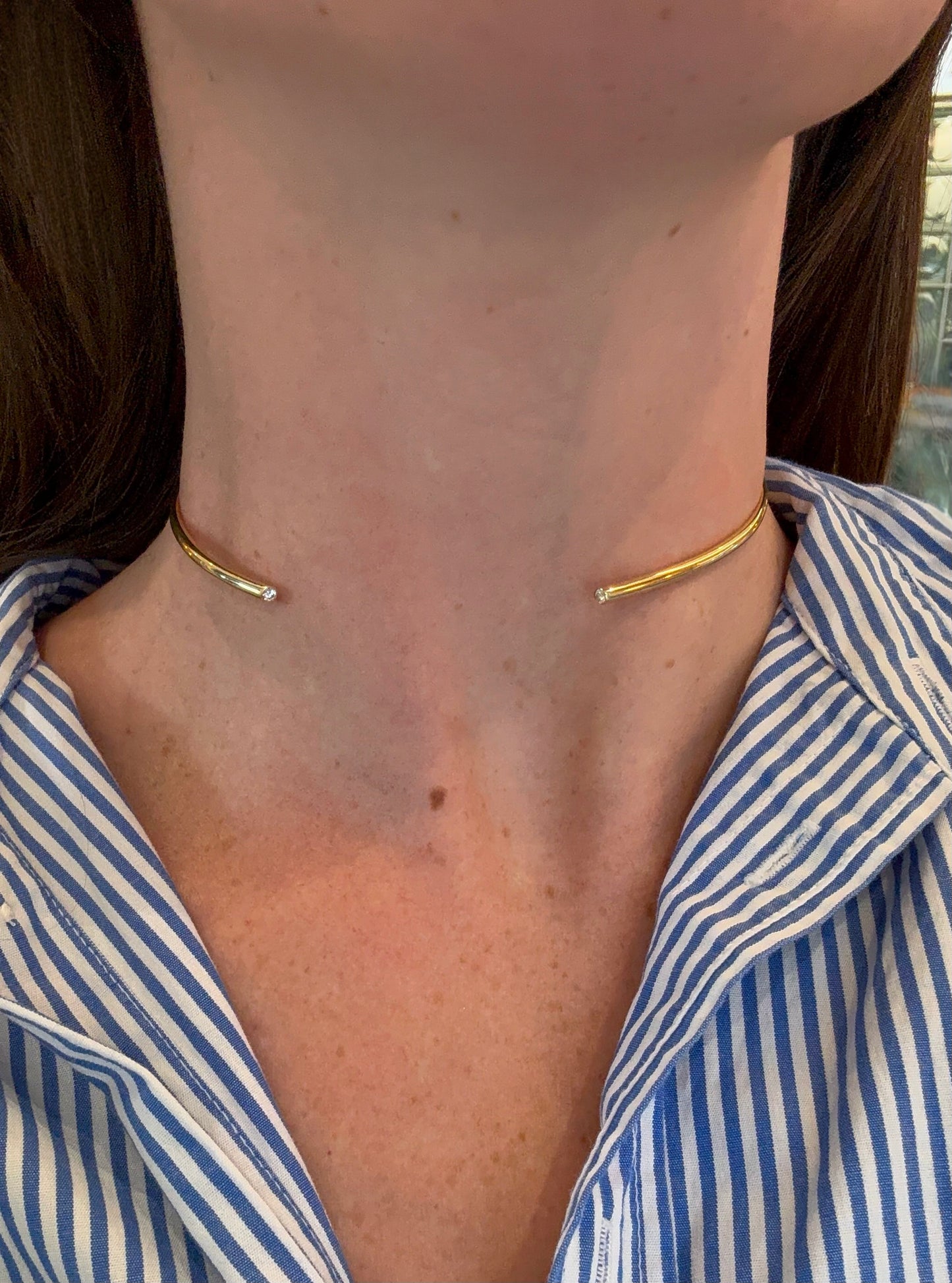Gold and Diamond Collar – Henri Noël
