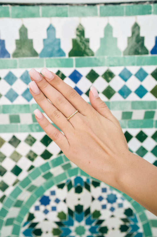 Bamboo Stacking Ring