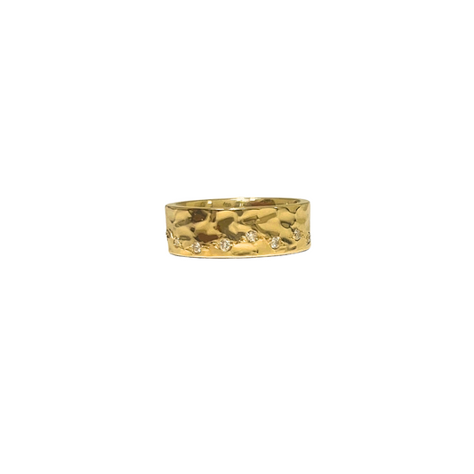 Hammered Diamond Sky Band – Henri Noël