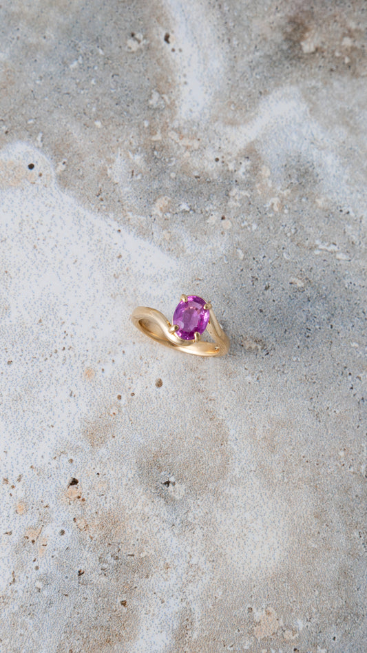 Grace Pink Sapphire Ring