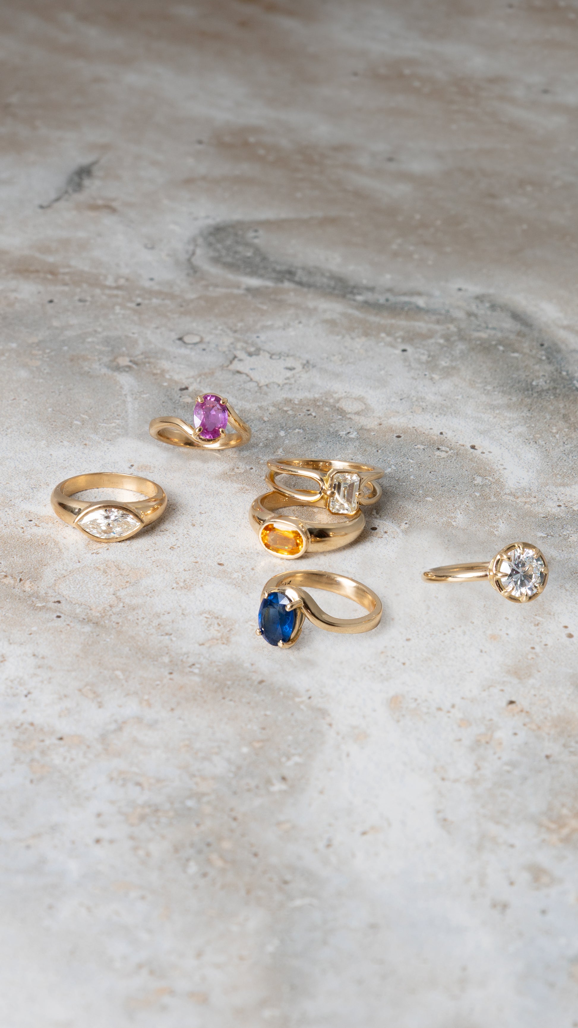 Grace Pink Sapphire Ring – Henri Noël