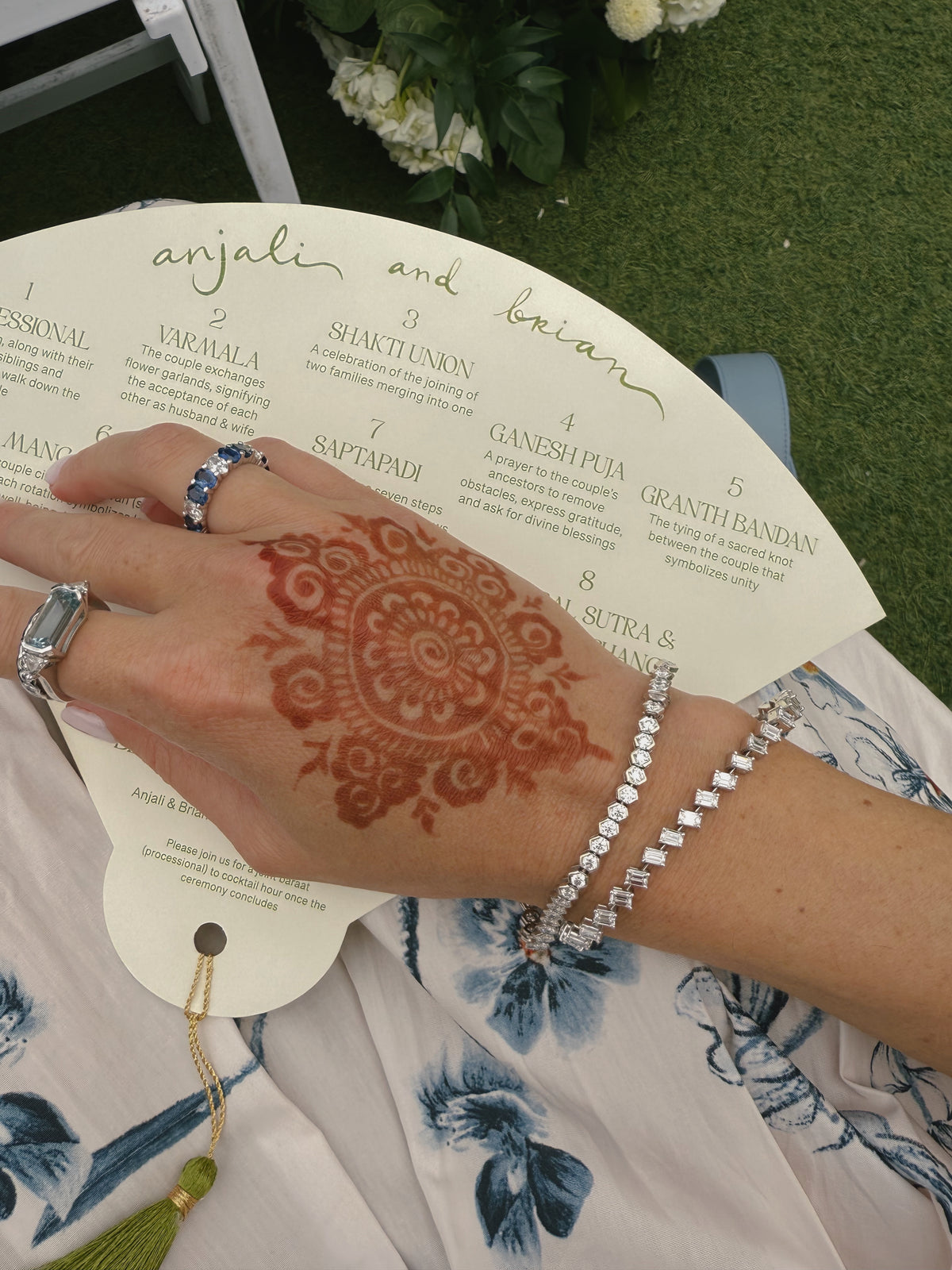 Hexagonal Diamond Tennis Bracelet – Henri Noël