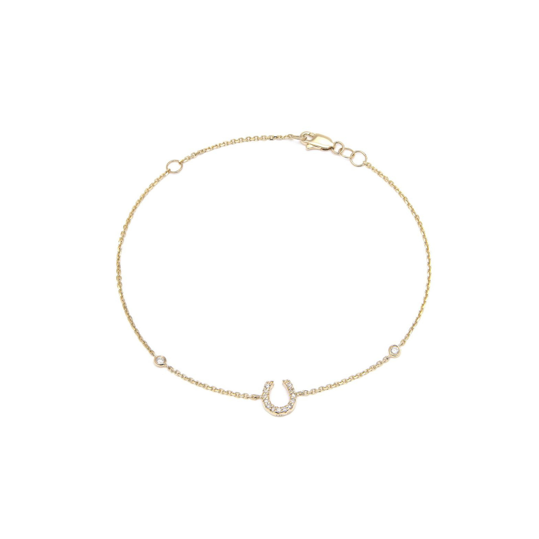 Horseshoe Diamond Bracelet – Henri Noël