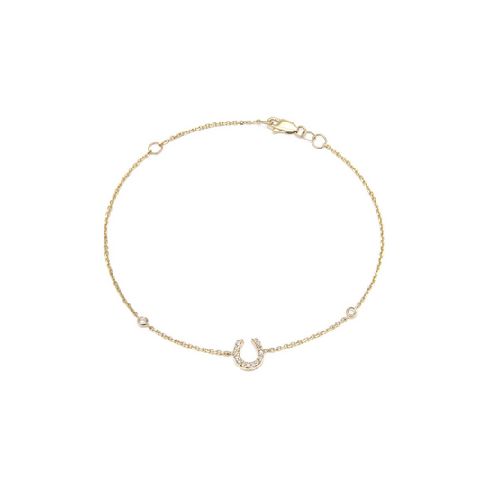 Horseshoe Diamond Bracelet – Henri Noël