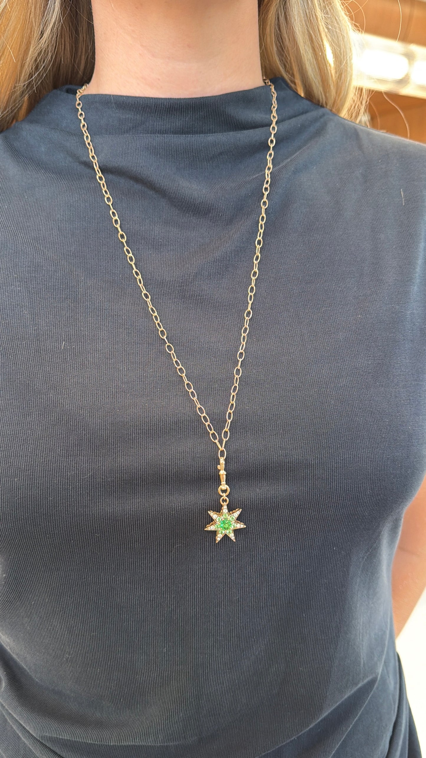 Selim Mouzannar - Tsavorties and Diamond Istanbul Pendant