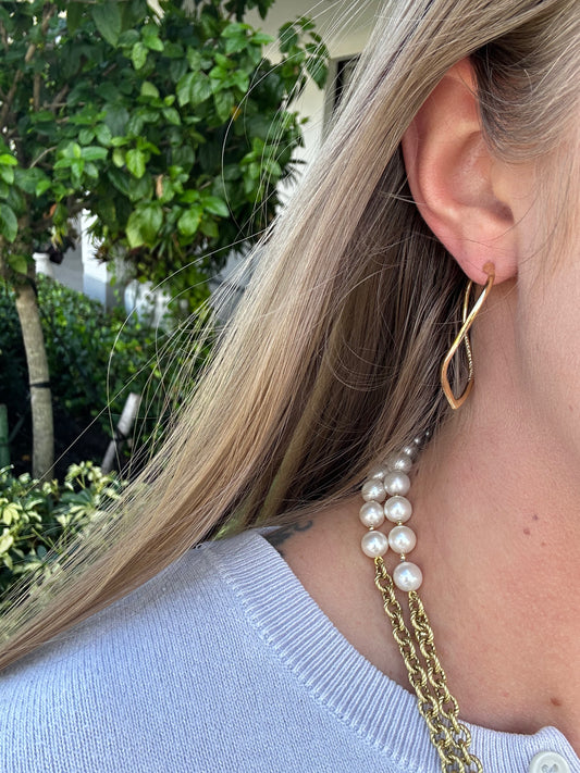 Estate Tiffany & Co Heart Earrings