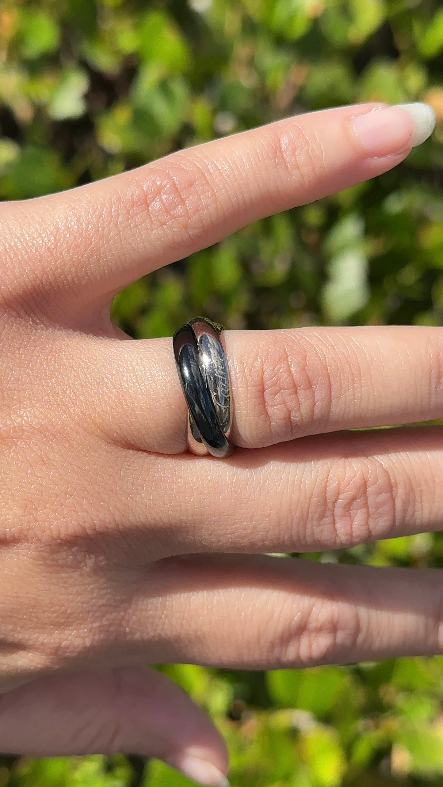 Estate Cartier Trinity Band