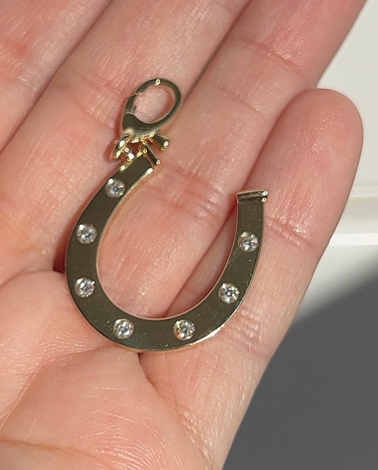 Large Horseshoe Pendant