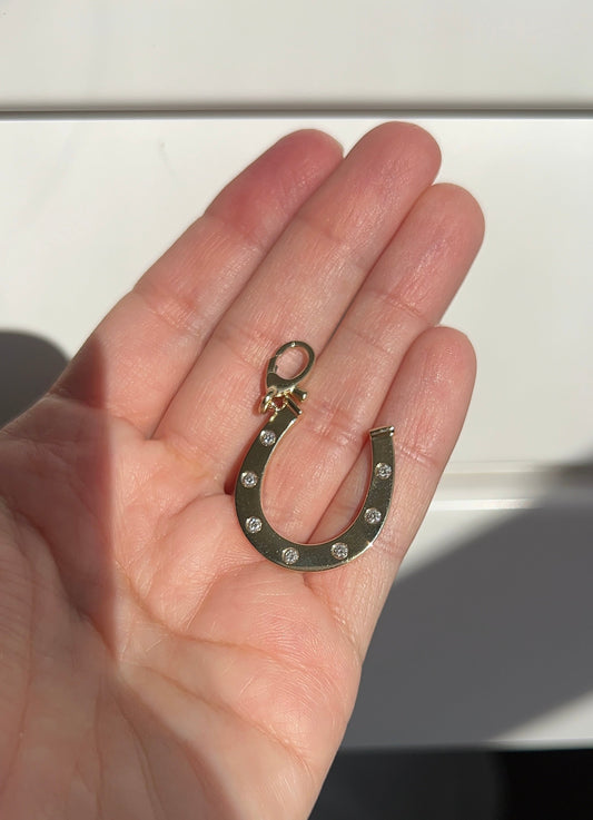 Large Horseshoe Pendant