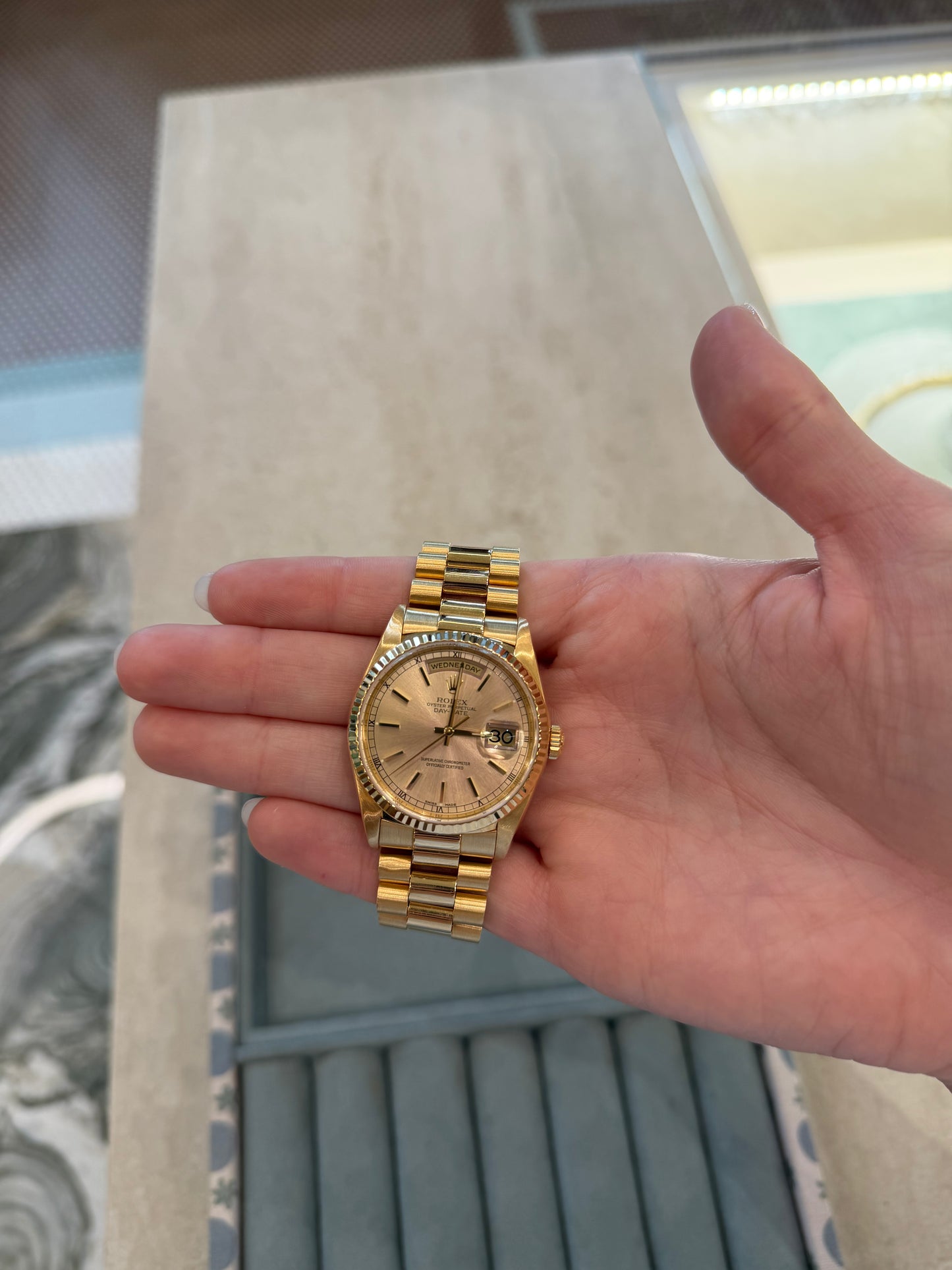 18k Gold Rolex Day Date Presidential