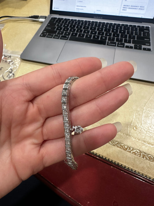 3.52ct Diamond Tennis Bracelet