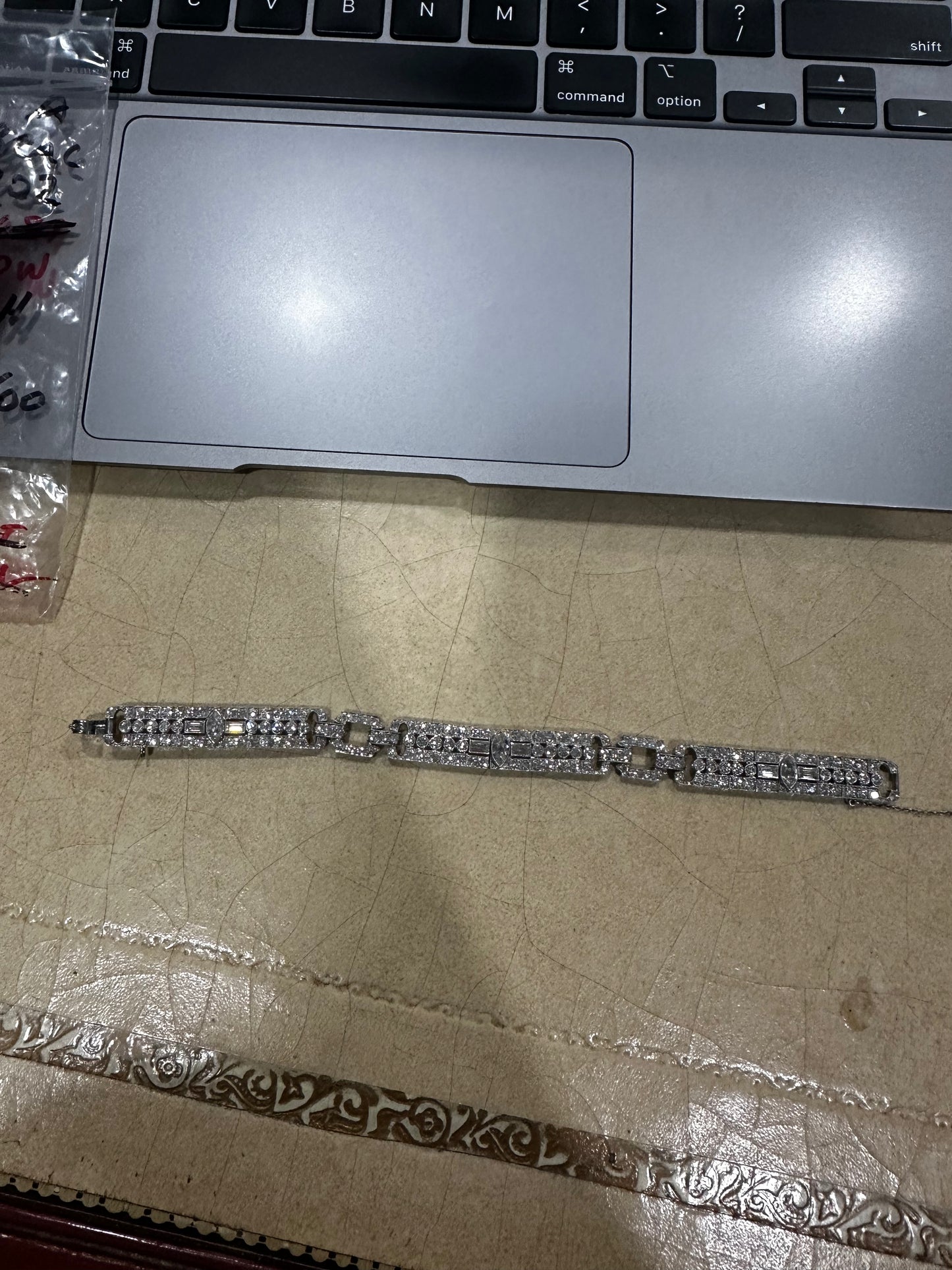 Vintage 7.02ct Diamond Tennis Bracelet