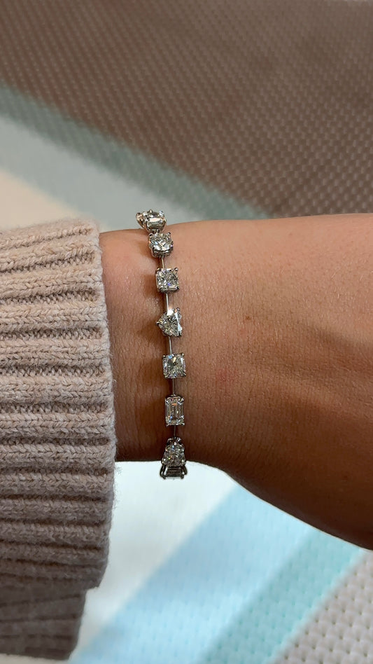 Diamond Fancy Cut Bracelet