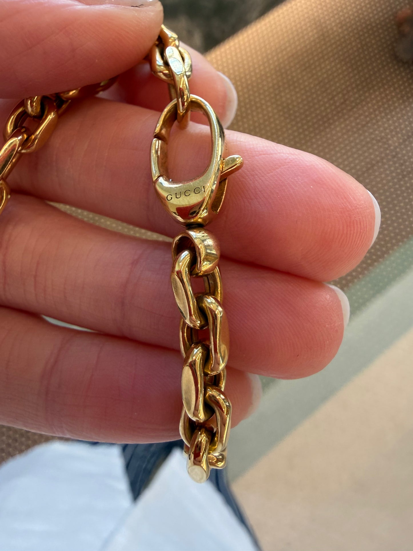 Estate Gucci Horsebit Chain