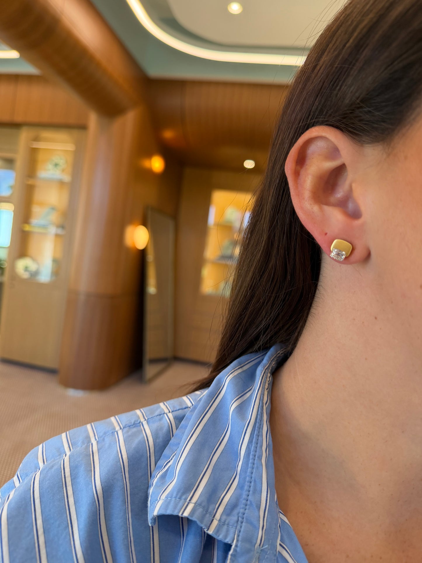 Nikos Koulis- ME stud earrings