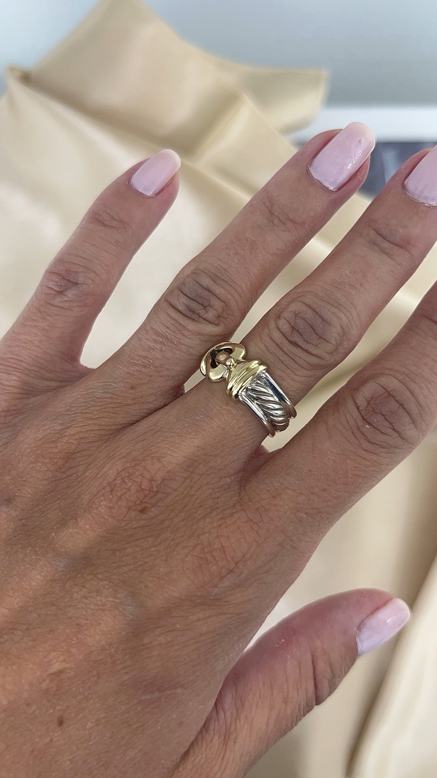 Chatelaine Ring Lee Michaels David Yurman David Yurman Cable Loop