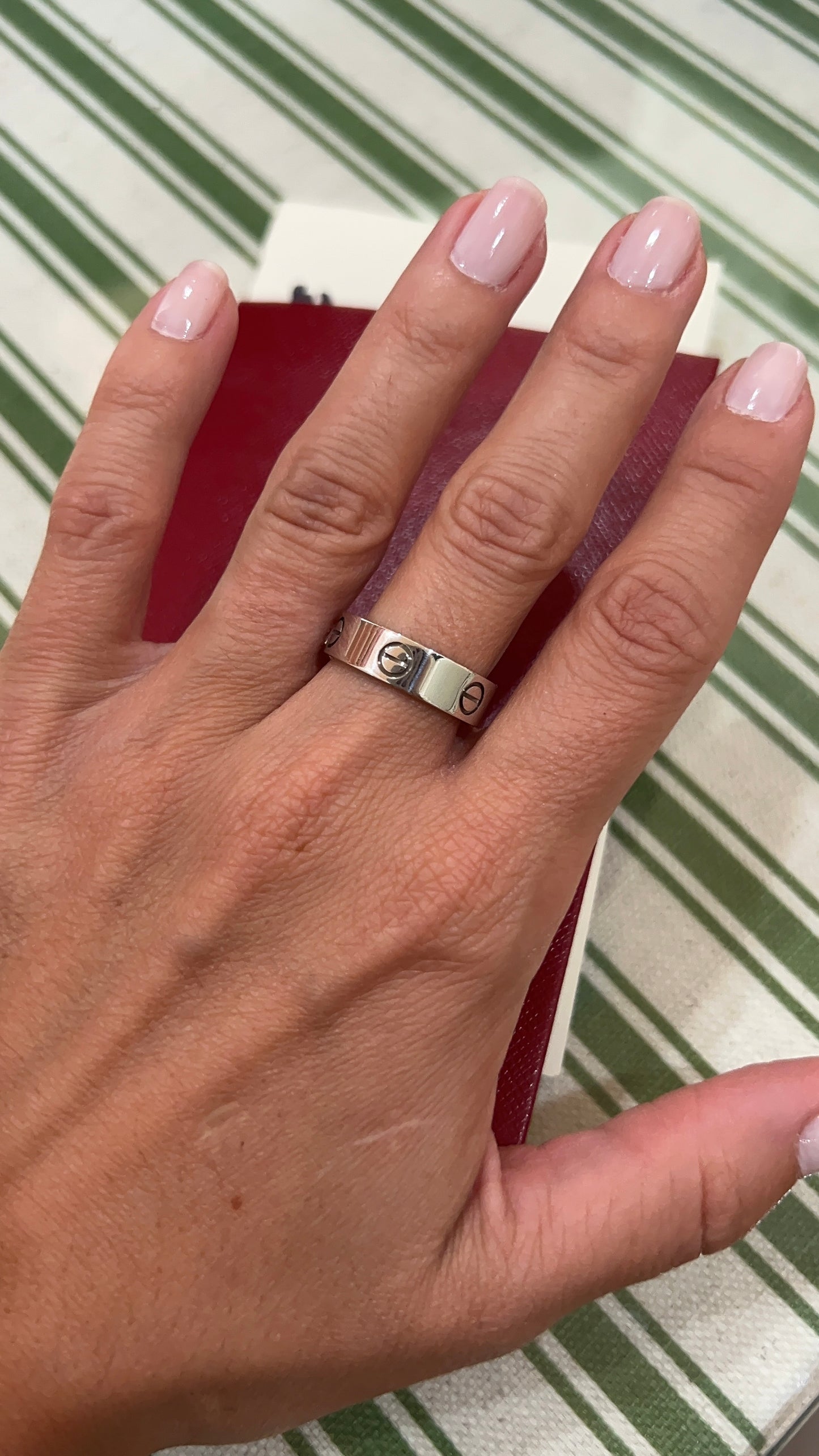 Estate Cartier Love Ring – Henri Noël