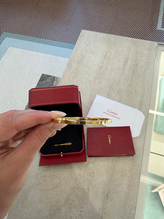 Estate Cartier Love Bracelet- Small – Henri Noël