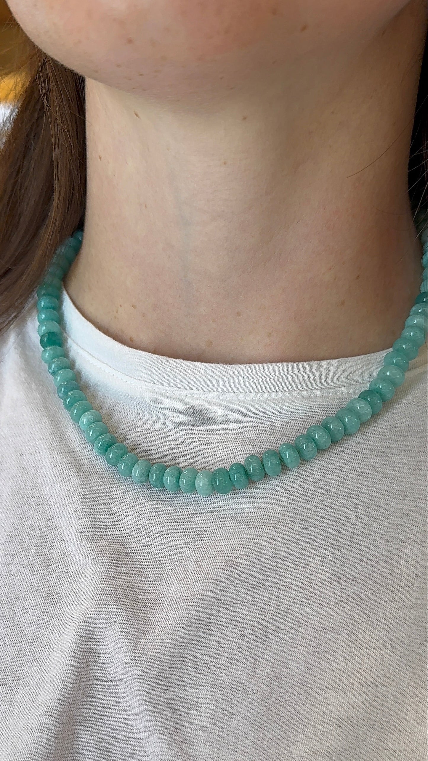 JIA JIA - Oracle Amazonite Crystal Necklace – Henri Noël