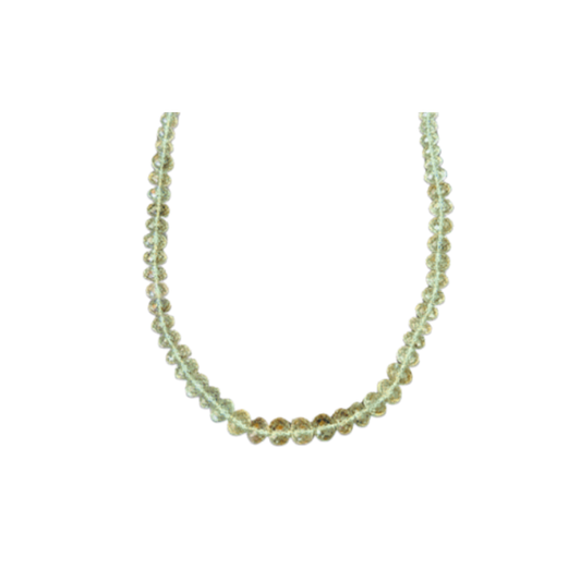 JIA JIA - Oracle Green Amethyst Faceted Necklace – Henri Noël