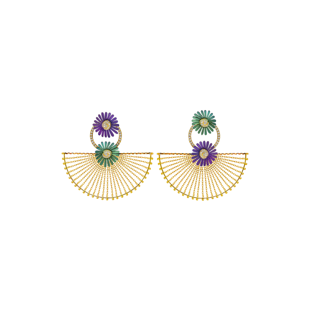 Mike Joseph- Petali Earrings