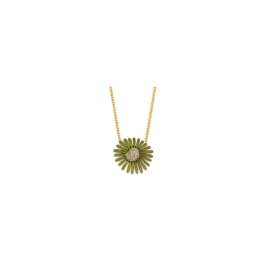 Mike Joseph- Mini Olive Petali Necklace