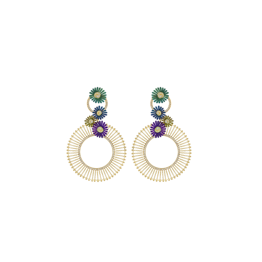 Mike Joseph- Petali Earrings