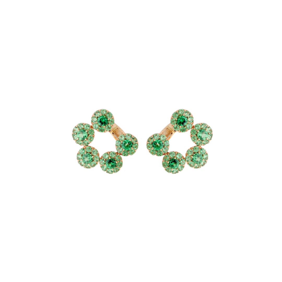 Selim Mouzannar - Tsavorties Beirut Earrings