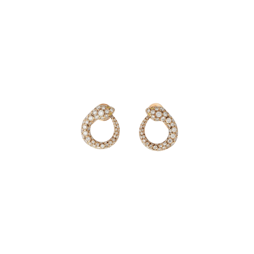Selim Mouzannar - Basilik Diamond Earrings