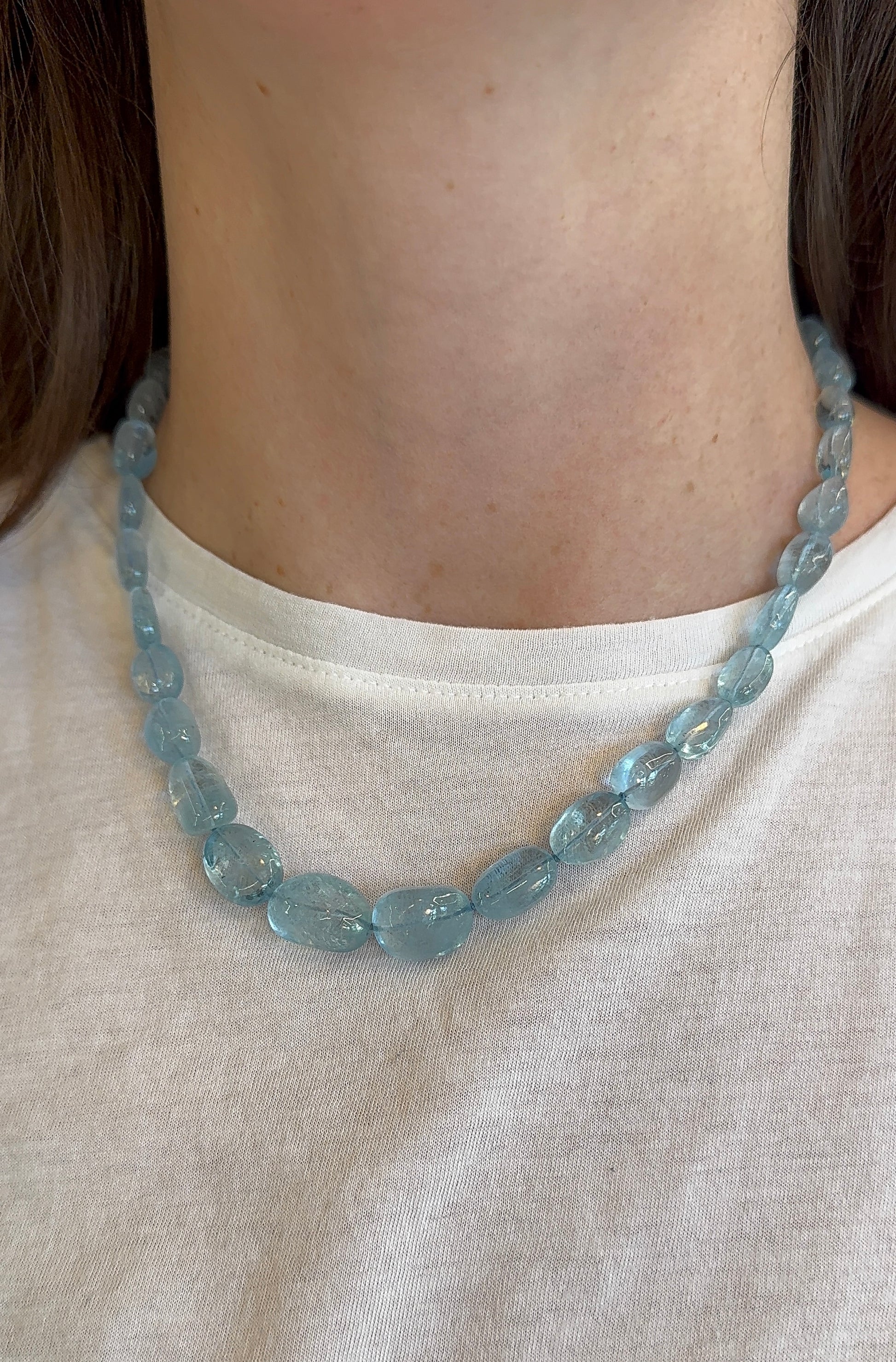JIA JIA - Arizona Aquamarine Jumbo Candy Necklace – Henri Noël