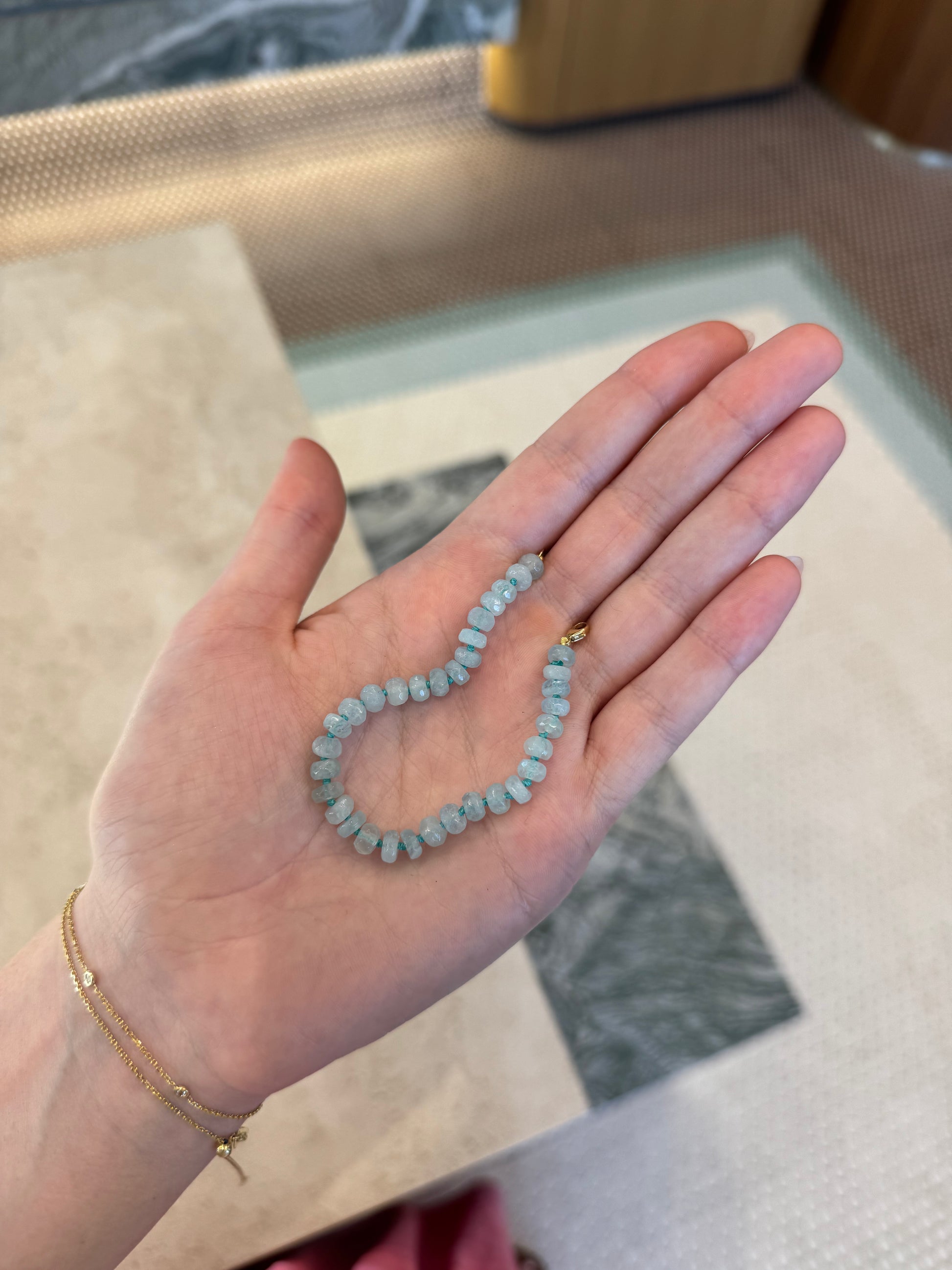 JIA JIA - Oracle Aquamarine Gemstone Bracelet – Henri Noël
