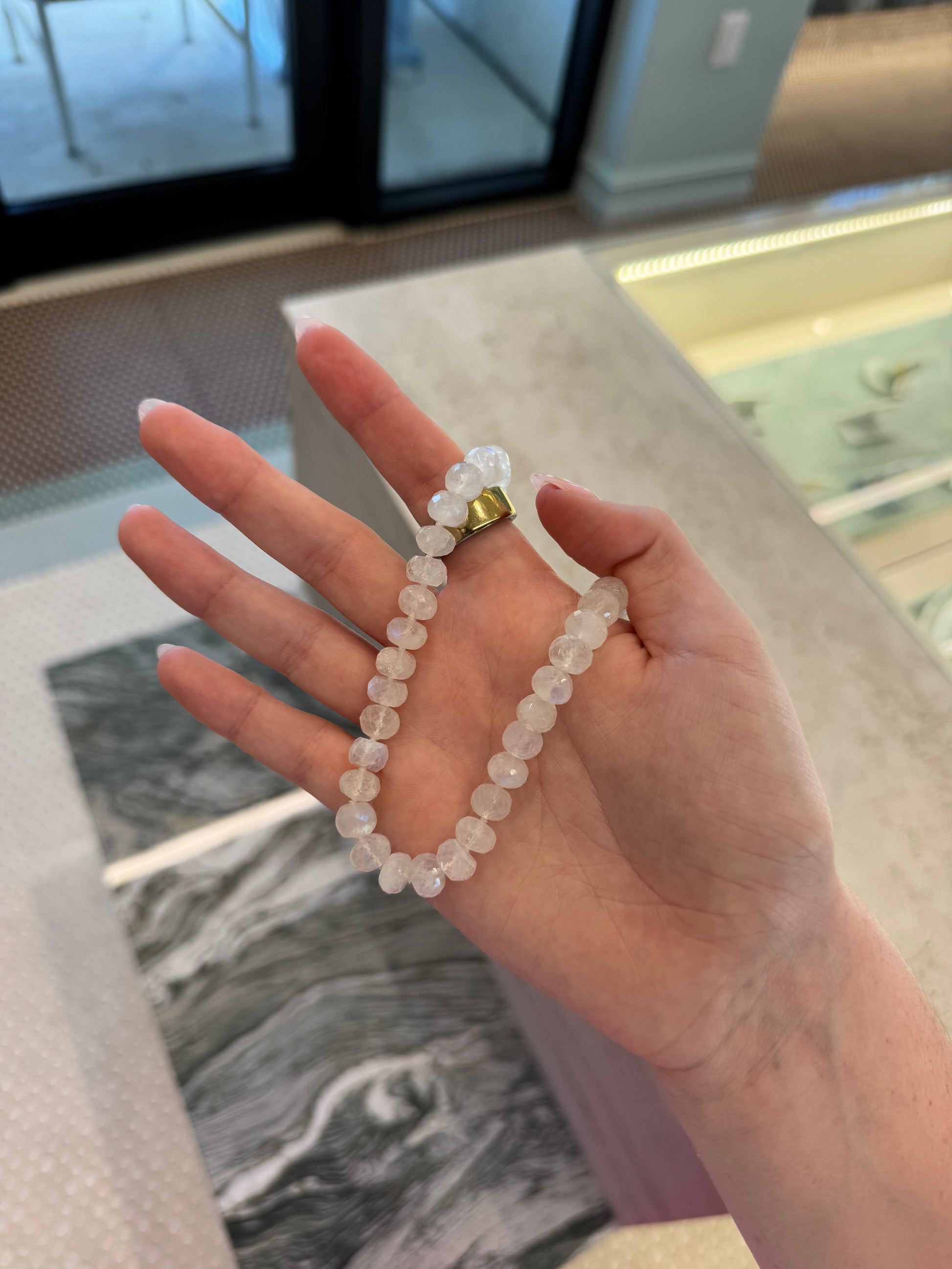 JIA JIA - Oracle Rainbow Moonstone Faceted Gemstone – Henri Noël